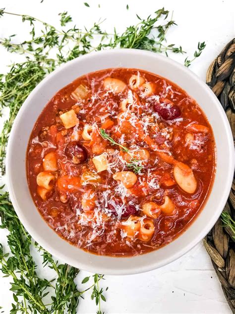 Copycat Olive Garden Pasta Fagioli Soup Three Olives Branch