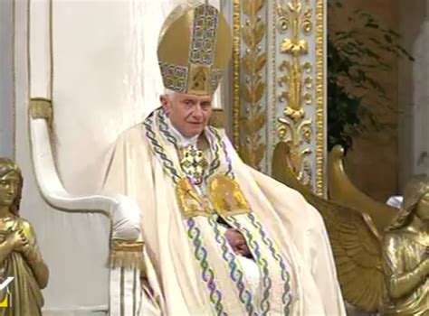 Il Magistero Di Benedetto XVI Il Papa Pur Sperimentando Ai Nostri