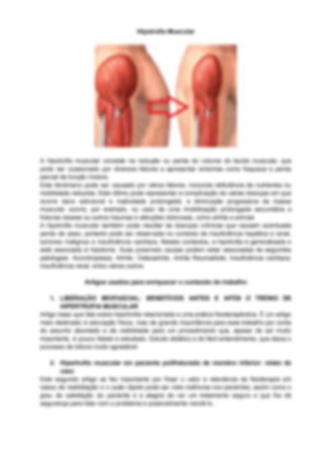 Solution Resumo Expandido Hipertrofia Muscular Studypool