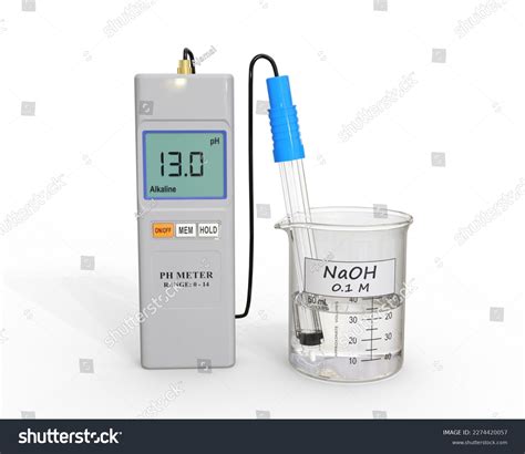 3d Illustration Beaker Containing Colorless Solution Stock Illustration