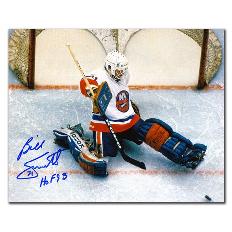 Billy Smith New York Islanders Overhead Autographed 8x10 Nhl Auctions