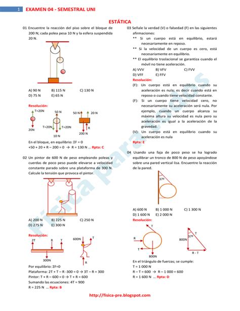 Apunte Ejercicio F Sica Resuelto