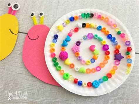 Paper Plate Snail Craft Artofit