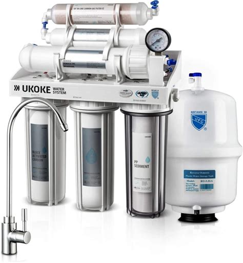 Ukoke 6 Stage Reverse Osmosis Water Filtration System For 99 UWFS01L