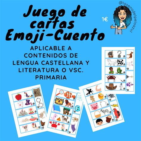 Cartas Emoji Cuento Kumubox