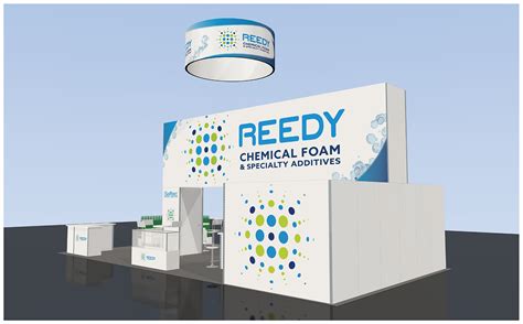 REEDY INTERNATIONAL 20x40 EXHIBIT RENTAL DESIGNS Trade Show Booths