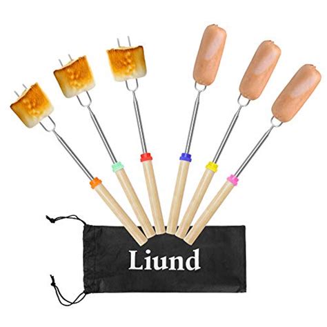 Reviews For Liund Marshmallow Roasting Sticks Smores Skewers For Fire