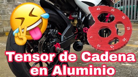 ACCESORIO PULSAR NS200 TENSOR DE CADENA EN ALUMINIO YouTube