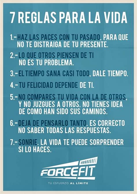 Reglas Vida Motivacion Inspiracion Crossfit Fitness Frases 7