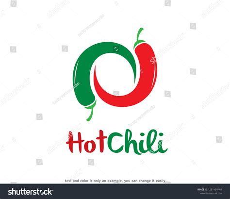 Hot Chili Logo Template Design Vector Stock Vector Royalty Free 1251464461 Shutterstock