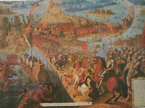 La Conquista De Tenochtitlan Por Hernán Cortés Y Los Pueblos Originarios Víctimas De Los Mexicas