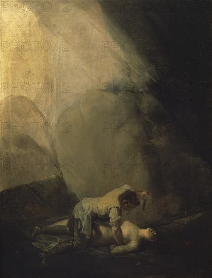 Goya Bandit Killing A Woman Or Assault Of The Bandits III Photo12 Oronoz