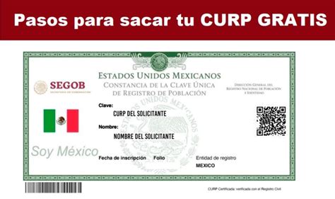 Consulta de CURP Pasos y requisitos para validar tu Clave Única de