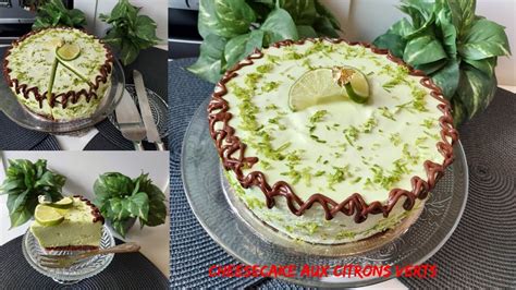 Cheesecake Aux Citrons Verts Sans Cuisson