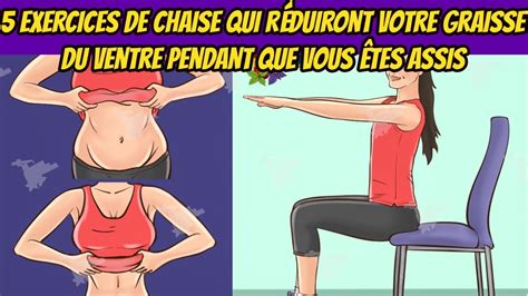 5 exercices de chaise qui réduiront votre graisse du ventre pendant que