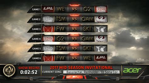 Msi Day Highlights We Vs G Tsm Vs Gam Fw Vs Skt G Vs Gam