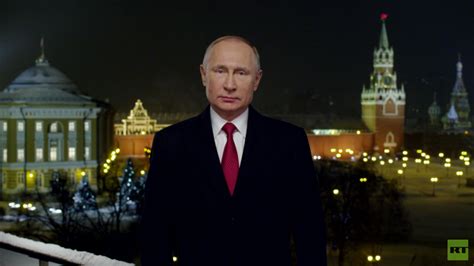 Video Vladímir Putin Celebra La Llegada Del 2019 Con Un Mensaje Al