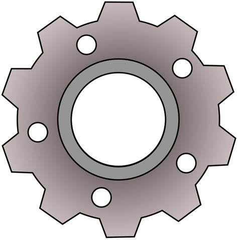 Mechanical Gears Clipart