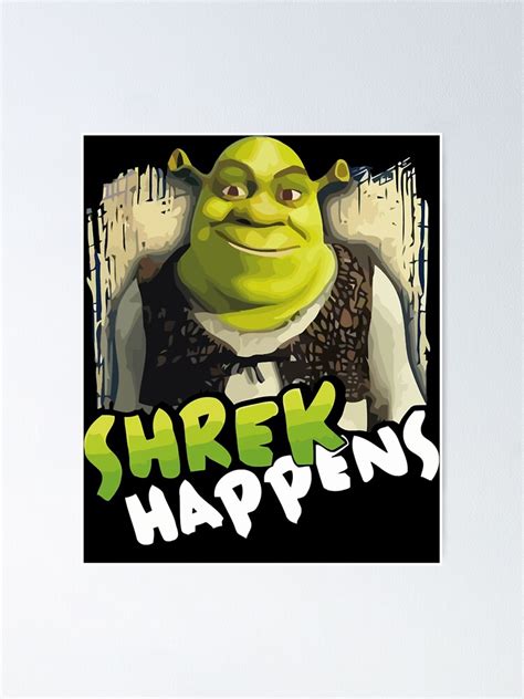 Women Men Sexy Shrek Shrek Meme Face Shrek Wazowski 2 T Leonardo Dicaprio Poster For Sale