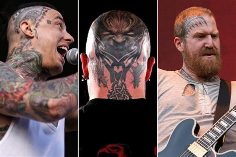 10 Musicians With Face Head Tattoos