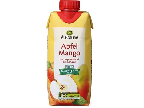 Achat Alnatura Jus De Pomme Mangue Migros