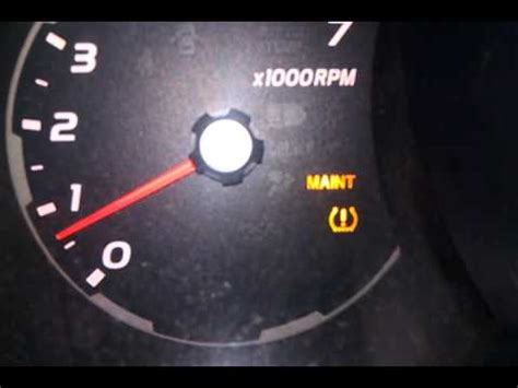 How To Reset Rav Tire Pressure Light