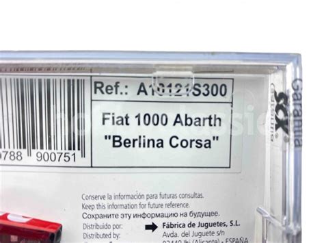 Fiat 1000 Abarth Berlina Corsa