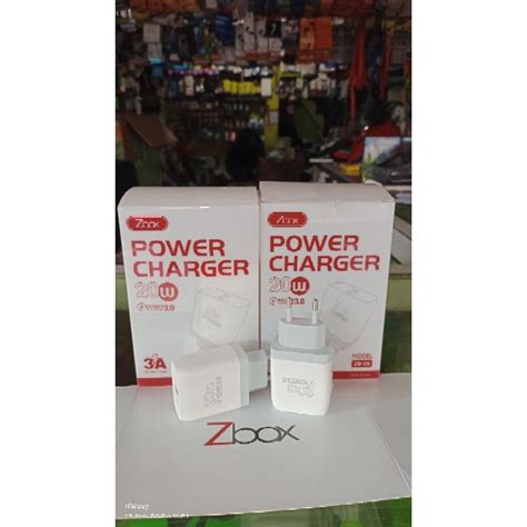 Jual Adaptor Zbox Zb A W Fast Charging Shopee Indonesia