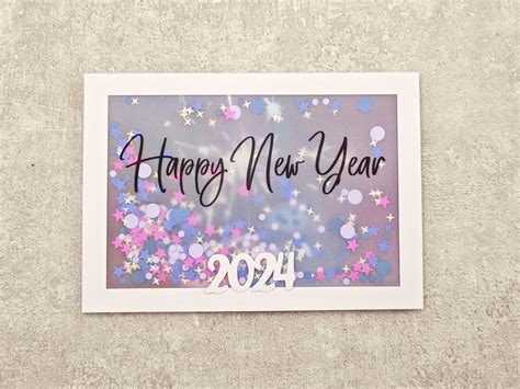 New Year S Eve Card Happy New Year New Etsy Uk