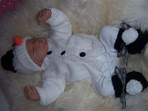 KNITTED BABY CLOTHES/OUTFIT FOR REBORN/BABY/DOLLS CLOTHES/ASHTON DRAKE ...