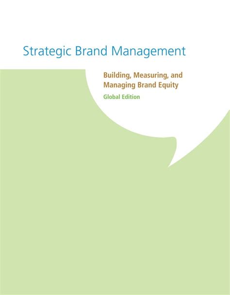 Kevin Lane Keller Strategic Brand Management Pdf