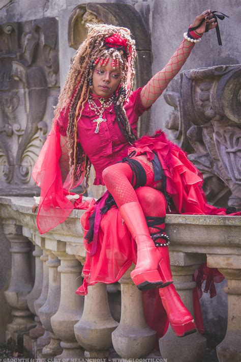 Can An All Red Outfit Be Goth Gloomth And The Cult Of Melancholy