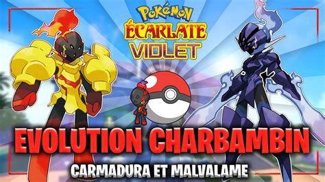 Astuce Volution De Charbambin En Malvalame Et Carmadura Sur Pok Mon