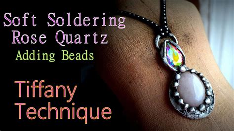 Soft Soldering Pendant Tutorial Using Silver Filled Wire Tiffany Method Tutorial Youtube