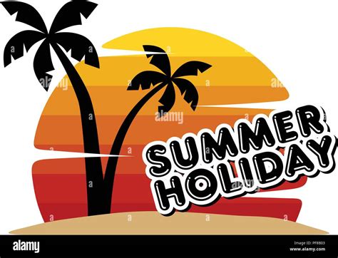 Summer Holiday Beach Vacation Vector Art Stock Vector Image And Art Alamy