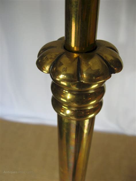 Antiques Atlas Arts And Crafts Brass Floor Lamp Benson