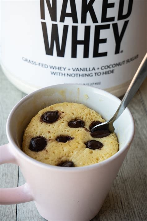 Protein Chocolate Chips Mug Cake The Cookware Geek