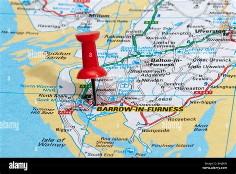 Barrow In Furness Map