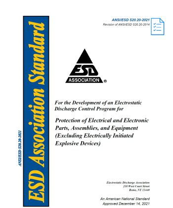 ANSI ESD S20 20 2021 EOS ESD Association Inc