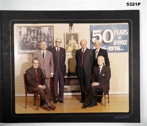 Photograph Group Portrait Of Six Men Legacy C