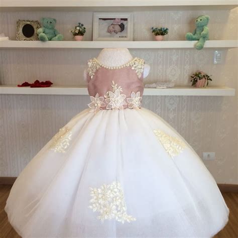 Vestido Festa De Princesa Infantil Elo Produtos Especiais