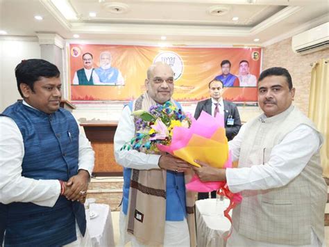 Amit Shah Met With Bengal Cm Mamata Banerjee During The Eastern Zonal