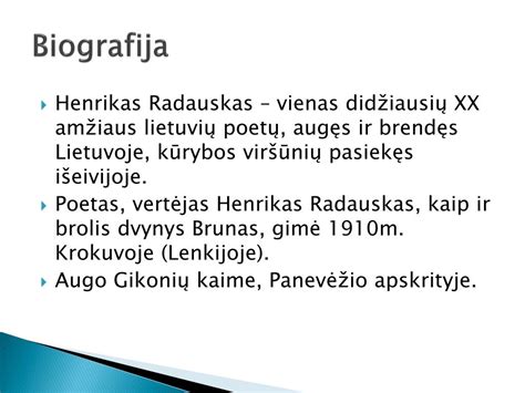 PPT - Henrikas Radauskas PowerPoint Presentation, free download - ID ...