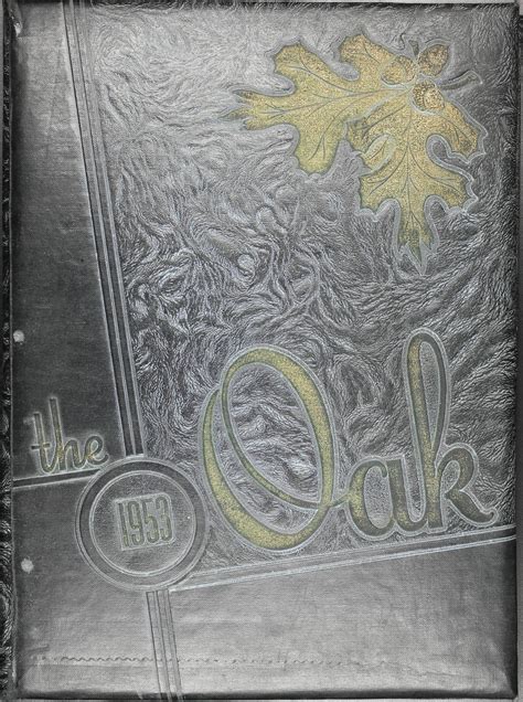 1953 yearbook from Adamson High School from Dallas, Texas for sale