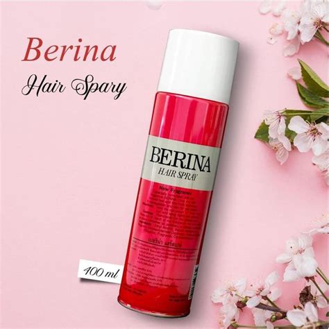 Berina Hair Spray Super Firm Hold 400ml Spray New Fragrances