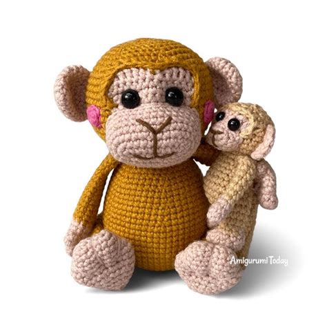 Free Crochet Monkey Patterns Pdf Pattern Blitsy