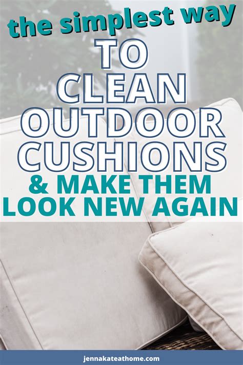 How To Clean Outdoor Cushions And Keep Them Clean Cleaning Outdoor Cushions Patio Cushions