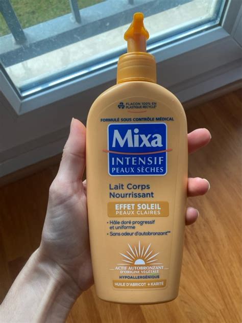 Mixa Intensif Peaux Sèches Lait corps nourrissant effet soleil peaux