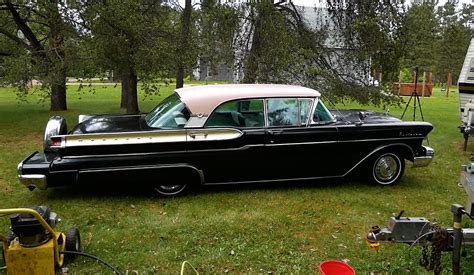 1957 Mercury Monterey With Continental Kit Gets First Wash In Years