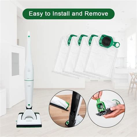 Lot De 6 Sacs Pour Vorwerk Kobold VB100 VB 100 FP100 FP 100 Aspirateur